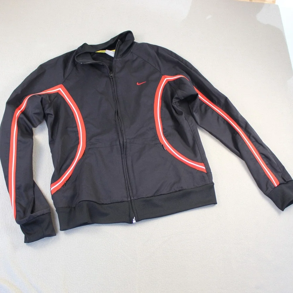 Nike Track Suit Set Large 12-14 Full Zip Jacket Youth Unisex Athletic Warm Up